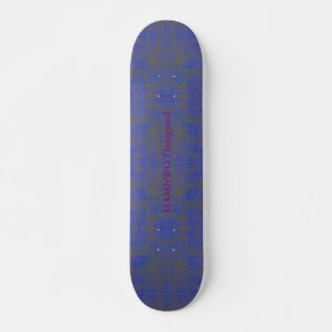 HAMbyWG Dsgnd Skateboard - Blauw versteld