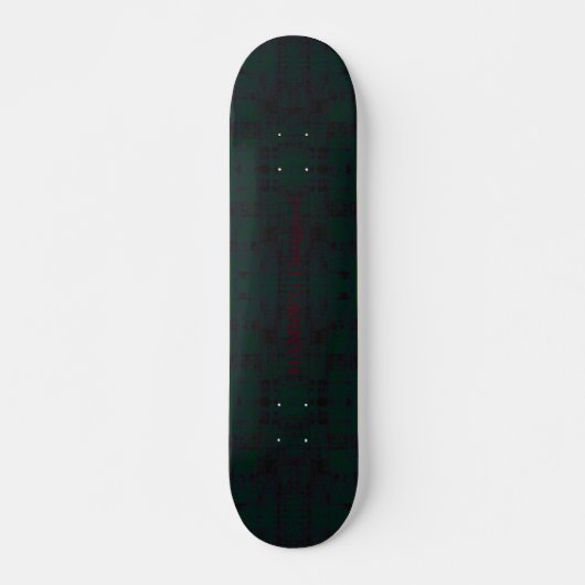 HAMbyWG Dsgnd Skateboard - Gothic Green Distress (Voorkant)