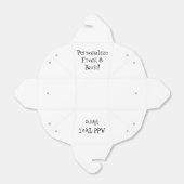 HAMbyWG - Favor Box - Chinese Food Style Box Bedankdoosjes (Uitgevouwen)