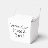 HAMbyWG - Favor Box - Chinese Food Style Box Bedankdoosjes (Voorkant Zijde)