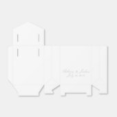 HAMbyWG - Favor Box w/Ribbon & Personalized Bedankdoosjes (Uitgevouwen)