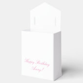 HAMbyWG - Favor Box - w/Ribbon & Personalized Bedankdoosjes (Geopend)