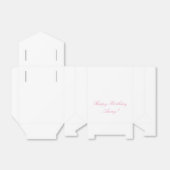 HAMbyWG - Favor Box - w/Ribbon & Personalized Bedankdoosjes (Uitgevouwen)