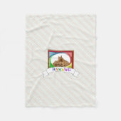 HAMbyWG - Fleece Blanket - Fine Primary Squirrel (Voorkant)