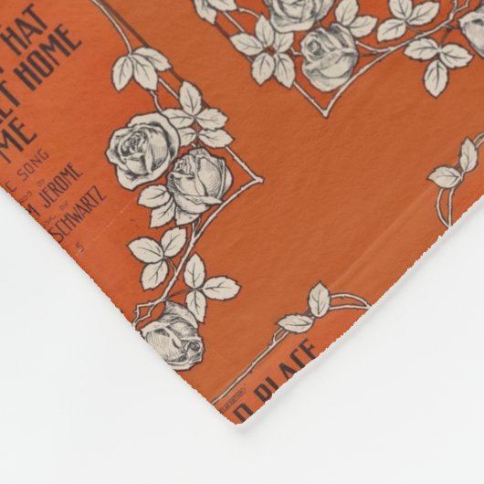 HAMbyWG - Fleece Blanket - Home Sweet Home (Hoek)