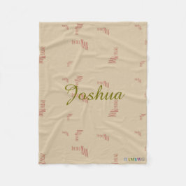 HAMbyWG - Fleece Blanket - Ik ben het Man