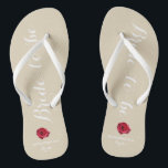 HAMbyWG - Flip-Flop - Bride-to-be Teenslippers<br><div class="desc">HAMbyWG - Flip-Flop - Bride-to-be</div>