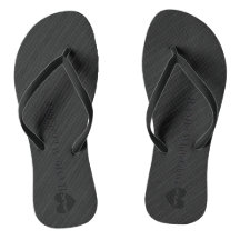 HAMbyWG Flip-Flops - Zwart Mix Hart Logo