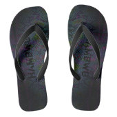 HAMbyWG - Flipp-Flops - Slang Donker Teenslippers (Voetbed)