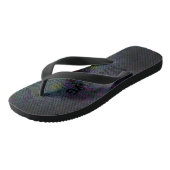 HAMbyWG - Flipp-Flops - Slang Donker Teenslippers (Schuin)