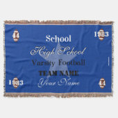 HAMbyWG-Football Deken (Voorkant)