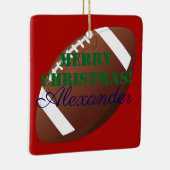 HAMbyWG - Football Keramisch Ornament (Rechts)