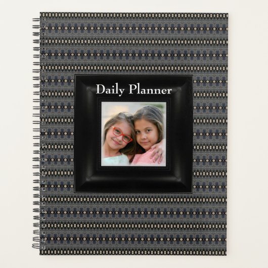 HAMbyWG - Foto dagelijkse planner - Blauw & Crème (Voorkant)