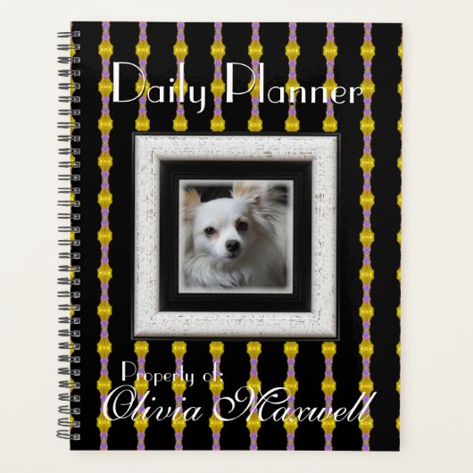 HAMbyWG - Foto dagelijkse planner - Opal & Gouden  (Voorkant)
