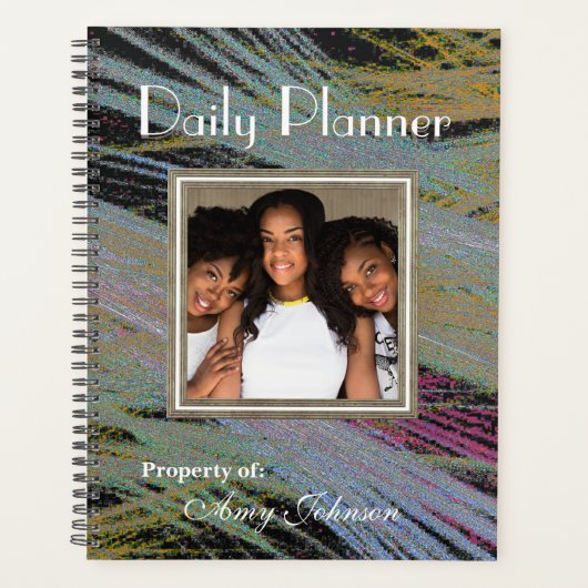 HAMbyWG - Foto dagplanner - Kleurspray Planner (Voorkant)