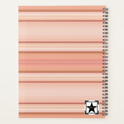 HAMbyWG - Foto Daily Planner - Peach (Achterkant)
