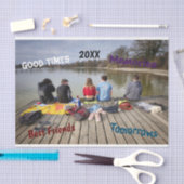 HAMbyWG - Foto met woorden Tissuepapier (Craft)