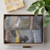 HAMbyWG - Foto met woorden Tissuepapier (Geschenk)