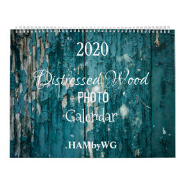 HAMbyWG-fotokalender met drukhout Kalender