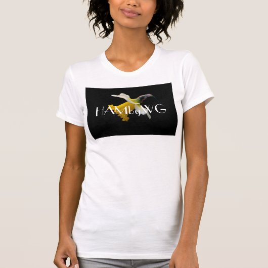 HAMbyWG Geel Daffodil T-shirt (Voorkant)