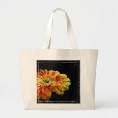 HAMbyWG - Geel Oranje Gerber Daisy Grote Tote Bag (Voorkant)