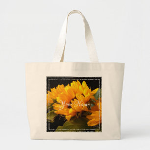 HAMbyWG - Gele zonnebloemen Grote Tote Bag