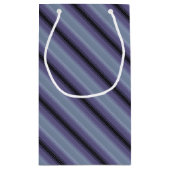HAMbyWG Gift Bag - Lavender Gradient Stripe Klein Cadeauzakje (Achterkant)
