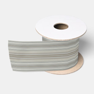 HAMbyWG - Gift Ribbon - Warm grijs Stripe Satijnen Lint