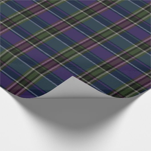 HAMbyWG Gift Wrap 30X6 - Paars/Sage Pset Cadeaupapier (Hoek)