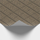 HAMByWG - Gift Wrap - Amer-Indian Black/Natural Cadeaupapier (Hoek)