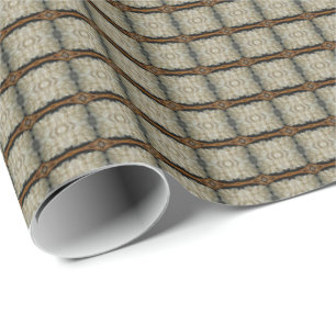 HAMbyWG - Gift Wrap - Art Deco Carved Ivory look Cadeaupapier