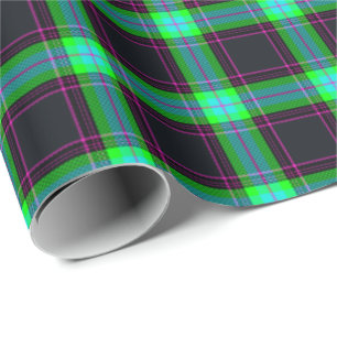 HAMbyWG - Gift Wrap -Black Aqua Green & Roze Pset Cadeaupapier
