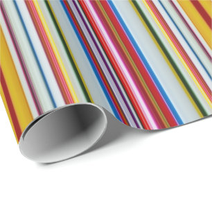 HAMbyWG - Gift Wrap - Candy Cane Crush Stripe Cadeaupapier