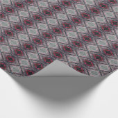 HAMbyWG - Gift Wrap - Cherry & Grey Cadeaupapier (Hoek)