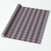 HAMbyWG - Gift Wrap - Cherry & Grey Cadeaupapier (Uitgerold)