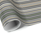 HAMbyWG - Gift Wrap - Diamond Gradiënt Stripe Cadeaupapier (Rol Hoek)