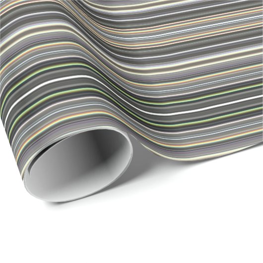 HAMbyWG - Gift Wrap - Diamond Gradiënt Stripe Cadeaupapier (Rol Hoek)