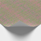 HAMbyWG - Gift Wrap - Groen met Roze Meng Cadeaupapier (Hoek)