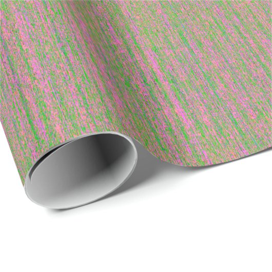 HAMbyWG - Gift Wrap - Groen met Roze Meng Cadeaupapier (Rol Hoek)