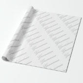 HAMbyWG - Gift Wrap -Groomsman Cadeaupapier (Uitgerold)
