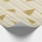 HAMbyWG - Gift Wrap - kerstbomen Cadeaupapier (Hoek)