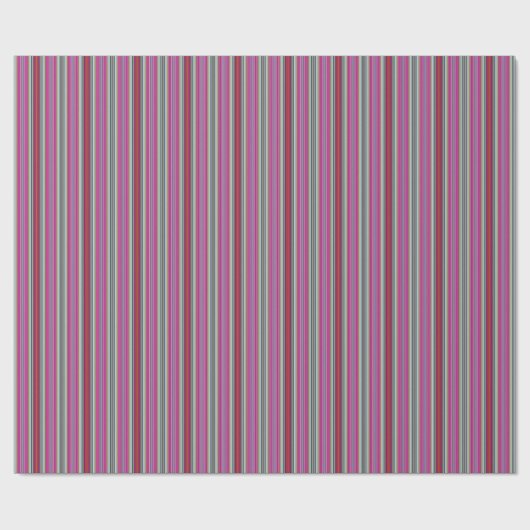 HAMbyWG - Gift Wrap - Kerstbulbband Stripe Cadeaupapier (Vlak)