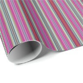HAMbyWG - Gift Wrap - Kerstbulbband Stripe Cadeaupapier (Rol Hoek)