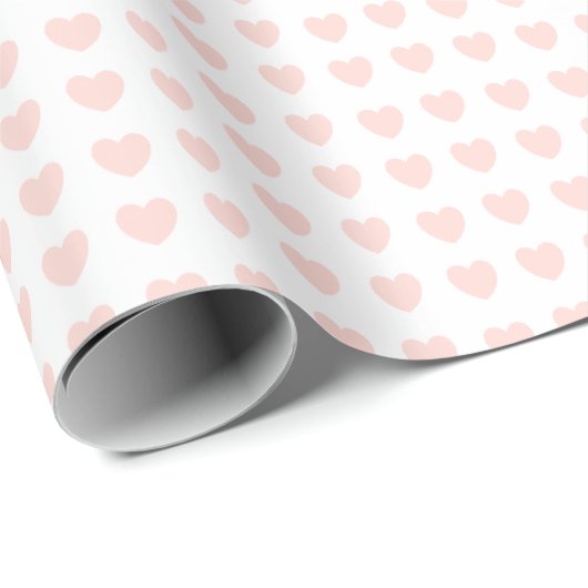 HAMbyWG - Gift Wrap - Kleine Pachy Pink Hearts Cadeaupapier (Rol Hoek)