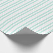 HAMbyWG - Gift Wrap - Mint Stripes 1 Cadeaupapier (Hoek)