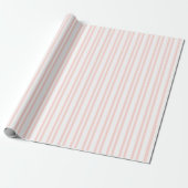 HAMbyWG - Gift Wrap - Piekroze Stripes 1 Cadeaupapier (Uitgerold)