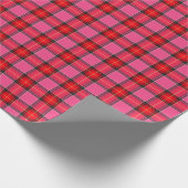 HAMbyWG - Gift Wrap - Roze Rode Spuit Cadeaupapier (Hoek)