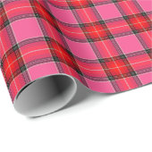 HAMbyWG - Gift Wrap - Roze Rode Spuit Cadeaupapier (Rol Hoek)
