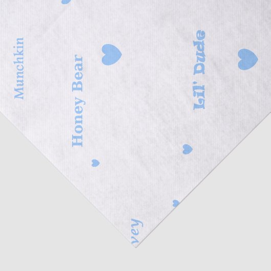 HAMbyWG Gift Wrap Tissue - Baby Boy Tissuepapier (Detail)