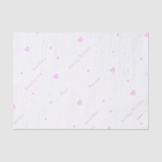 HAMbyWG Gift Wrap Tissue - Baby Girl Tissuepapier (Voorkant)